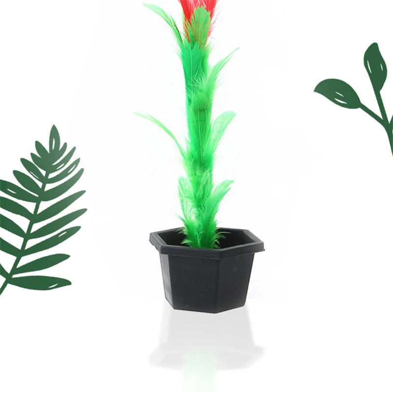 Magic Wand To Flower Magic Trick Easy Magic Tricks Toys For Adults Kids Show Close-up Magic Prop Flower Stick Magic For Children